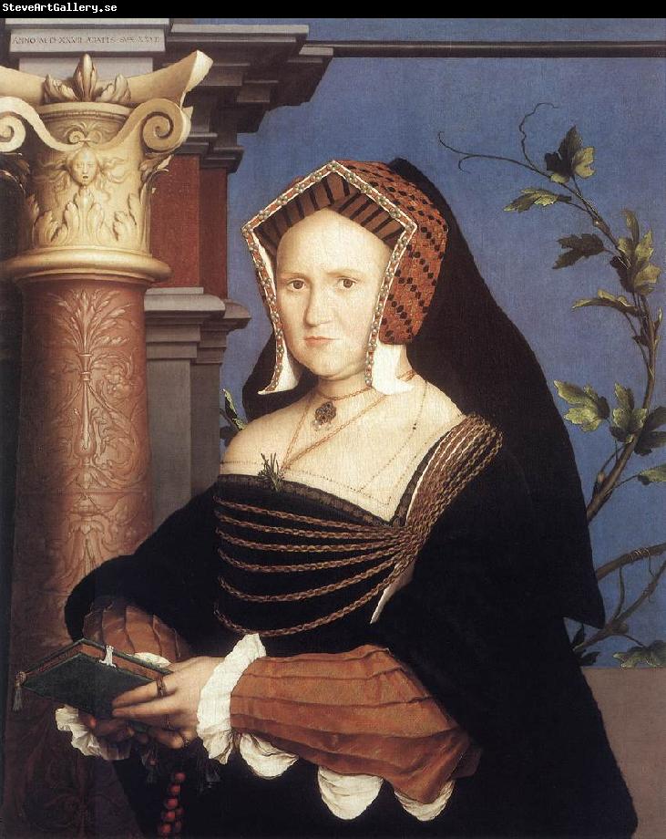 HOLBEIN, Hans the Younger Portrait of Lady Mary Guildford sf